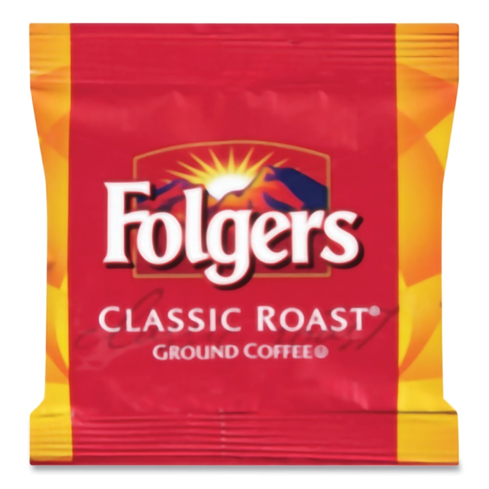 Folgers Coffee, Classic Roast, 1.2 Oz Packets, Case Of 42 Packets MPN:2550020457
