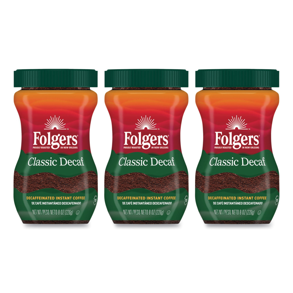 Folgers Classic Instant Coffee Crystals, 8 Oz MPN:2550020630