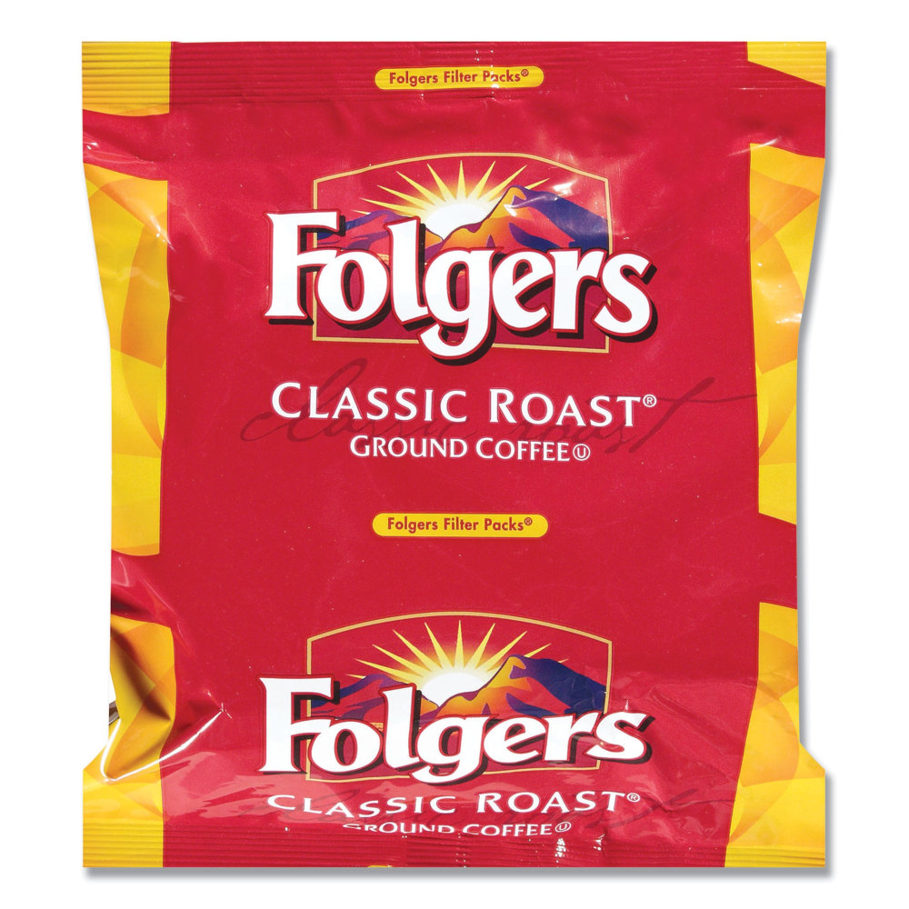 Folgers Coffee Filter Packs, Regular, 1.05 Oz, Carton Of 40 Packs MPN:2550052320
