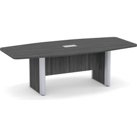 OfficeSource Boat Shaped Conference Table w/ Elliptical Base 95
