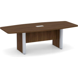 OfficeSource Boat Shaped Conference Table w/ Elliptical Base 95