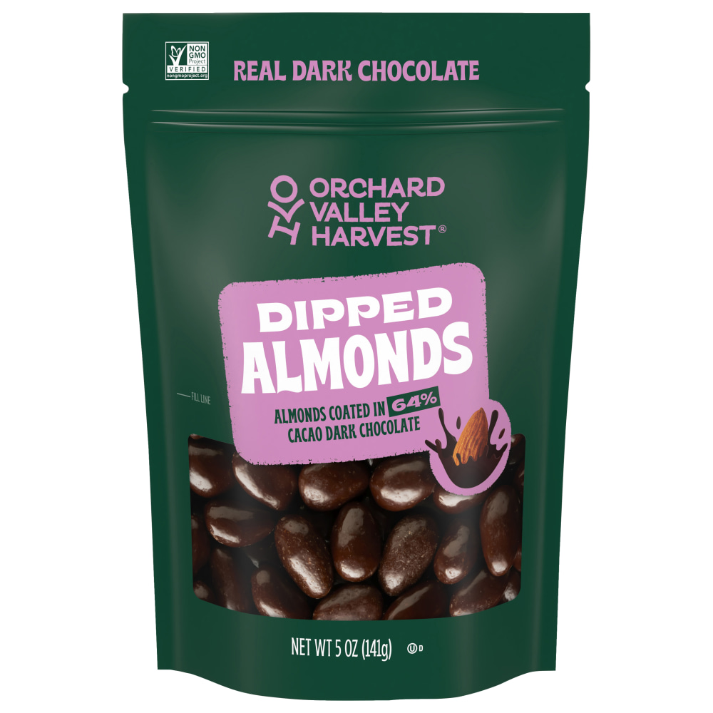 Orchard Valley Harvest Dipped Almond GF Non-GMO, 5 oz, 6 ct, 2 pk MPN:V14011