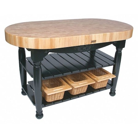 Table, Harvest, Black, 60