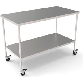 John Boos® Stainless Steel Mobile Instrument Table 60 x 24