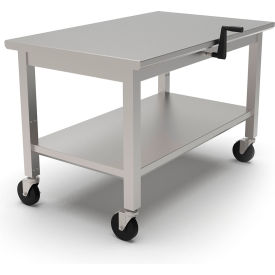 John Boos® Stainless Steel Mobile Instrument Table 48 x 30
