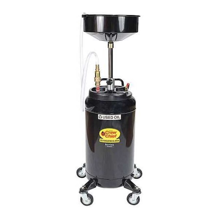 Self Evacuating Oil Drain, 25 gal. MPN:JDI-25HDC