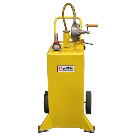Fuel Caddy, 30 gal, Diesel, Yellow, Steel MPN:HGC-30-D
