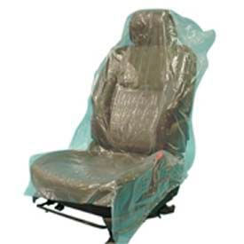 JohnDow Premium Plastic Seat Covers Roll Green - 200 Covers/Roll - SC-2 SC-2