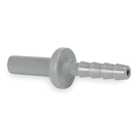 Barbed Fitting Adapter, 1/2 in Tube Size, Acetal, Gray, 10 PK MPN:PI251216S-PK10