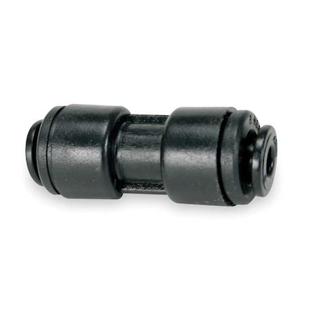 Push-Fit Adapter Fitting, 5/16 in Tube Size, Acetal, Black, 10 PK MPN:PM0408E-PK10