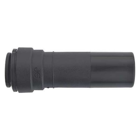 Push-Fit Adapter Fitting, 5/8 in Tube Size, Polypropylene, Black, 10 PK MPN:PP062012E
