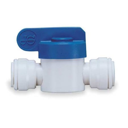 Manual 2-Way Ball Valve, Push, Polypro, PK5 MPN:PPSV-041212-W
