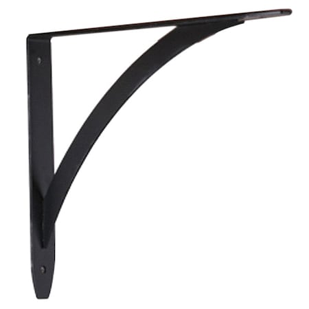 10 IN Black Elegante Shelf Bracket MPN:RP-0053-10BK