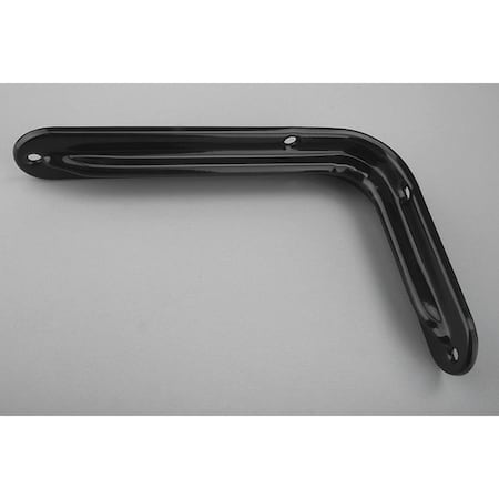 Heavy Duty Shelf Bracket, Black, 125 Lb MPN:RP-0099-8BK