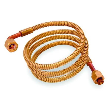 Armored Capillary Tubing, 18 in, Copper MPN:SEC99AB-18C