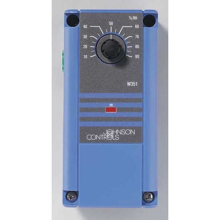 Humidity Controller, Surface or DIN rail, 10 %, SPDT, 120 to 240V AC MPN:W351AB-2C