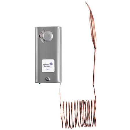Line Voltage Mechanical Thermostat, Heat or Cool, -30 to 100F, Screwdriver, 120/277V AC, Adjustable MPN:A19ABA-45C