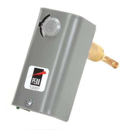 Line Voltage Mechanical Thermostat, Heat or Cool, 100 to 240F, Knob, 24 to 600V AC, 1C, 1H MPN:A19ADB-2C