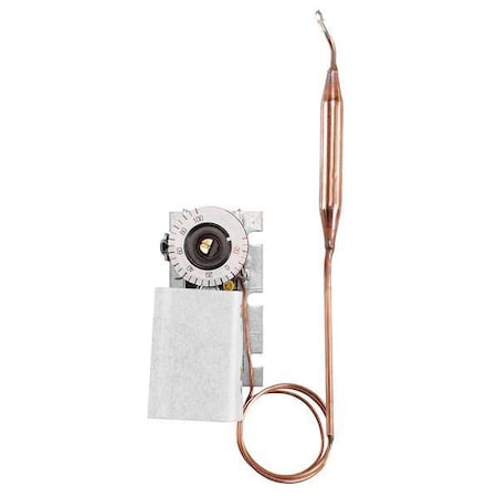 Line Voltage Mechanical Thermostat, Heat or Cool, -30 to 100F, Screwdriver, 120 to 277V AC, Fixed MPN:A19AGC-77C