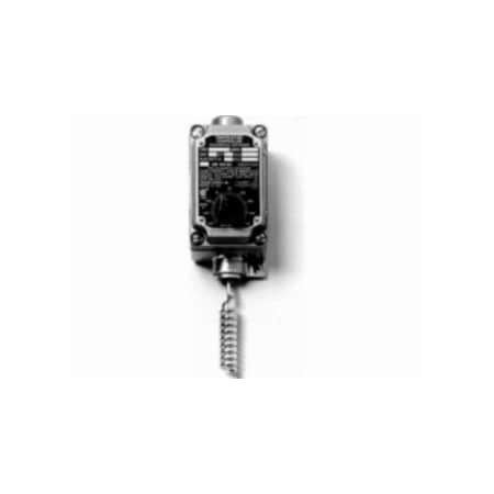 Coiled Bulb Temperature Control, Heat or Cool, 20 to 80F, 120 to 277V AC MPN:A19BUC-2C
