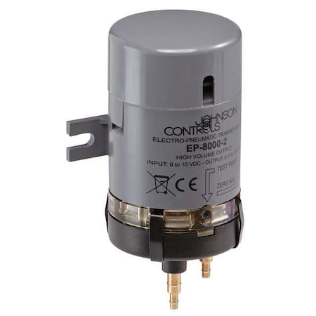 Electronic Pneumatic Transducer, 5/32 in or 1/4 in Barb, 18 to 25 psi MPN:EP-8000-1