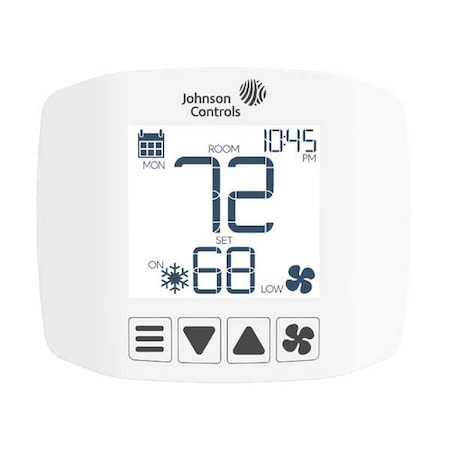 Thermostat, Push Button, 24 to 30V AC MPN:FCP-PA-701-B
