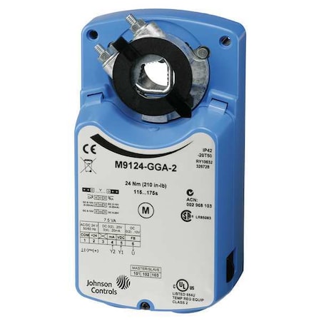 Electric Actuator, 210 in.-lb., 24VAC/DC MPN:M9124-AGC-2