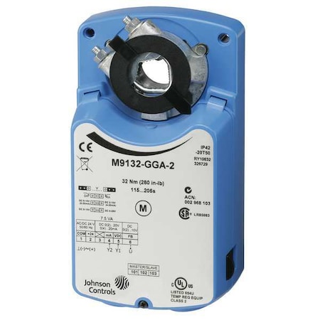 Electric Actuator, 280 in.-lb., 24VAC/DC MPN:M9132-AGA-2
