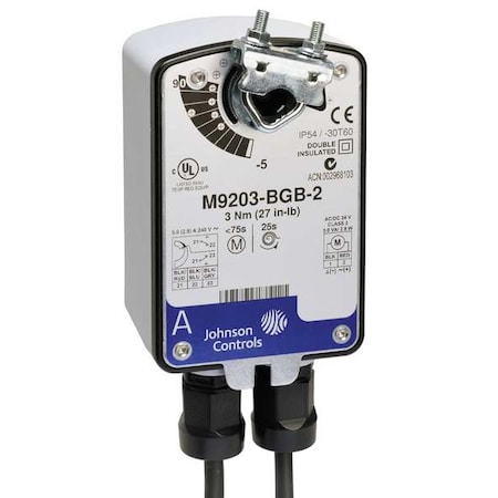 Electric Actuator, 27 in.-lb.-22 to 140 MPN:M9203-GGA-2