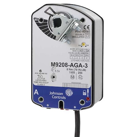 Electric Actuator, 70 in.-lb., -40 to140 MPN:M9208-BGA-3