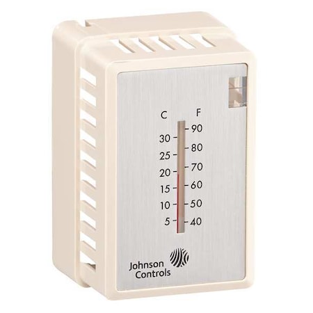 Tstat Cover, Plastic, Vert, W/Thermometer MPN:T-4000-2146