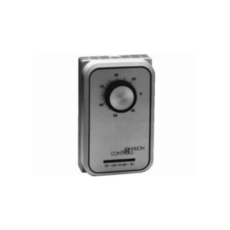 Line Voltage Thermostat, Cool Only, 40 to 90F, Exposed Dial, 24 to 277V AC, 1C MPN:T26J-7C