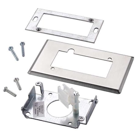 Temperature Sensor Wall Mount Plate, Gray MPN:TE-6001-4