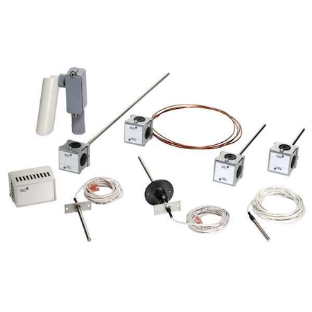 Temperature Sensor, Nickel 1k ohm, Well, Plastic, 8' MPN:TE-6312P-1