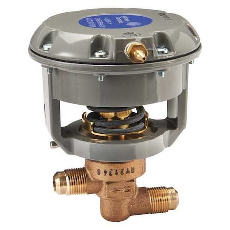 Pneumatic Flare Valve, Brass, 1/2 in. MPN:V-3766-1002