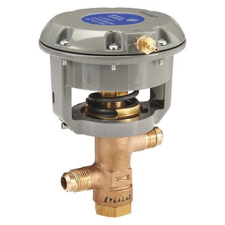 Pneumatic Flare Valve, Brass, 1/2 in. MPN:V-3966-1001