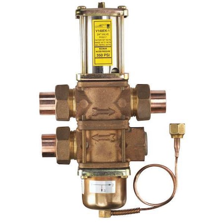 Water Regulating Valve, 3 Way, 1 In MPN:V148GL1-001C