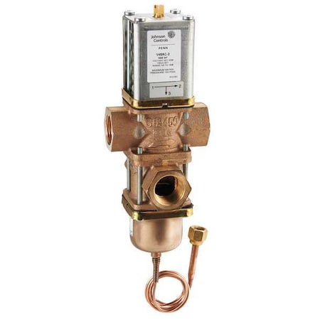 Water Regulating Valve, 2 Way, NPT, 3/4 in. MPN:V48AC-2C