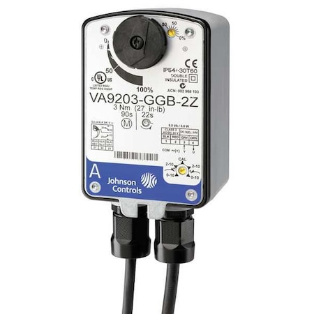 Elect Ball Valve Actuator, 24V AC, On/Off MPN:VA9203-BGB-2
