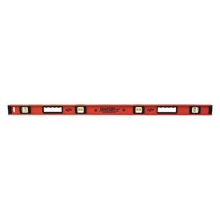 I-Beam Level, Number of Vials 4, 48 in. L MPN:1253-4800