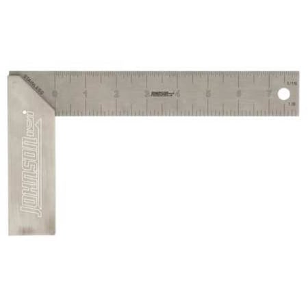 Try Square, Alum/SS, 8 in, 1/8, 1/16 in Grad MPN:1908-0800
