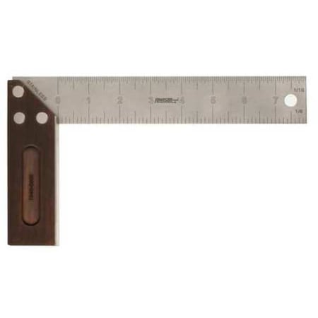 Try Square, Bamboo/SS, 1/8, 1/16 in Grad MPN:1940-0800