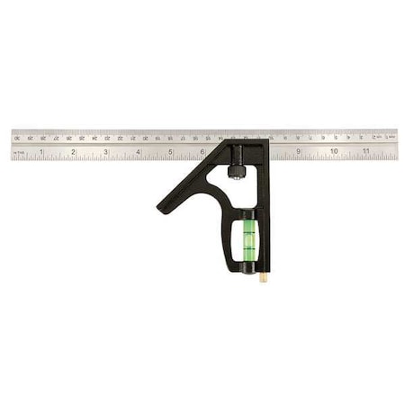 Combo Square, 12 in. L, in/mm Graduations MPN:400EM-S