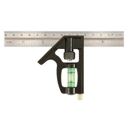 Combo Square, 6 in L, in/mm Graduations MPN:406EM-S