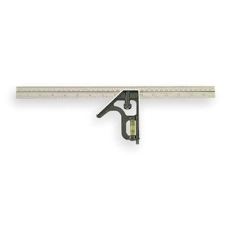 Combination Square, 16 In, Zinc MPN:420EM