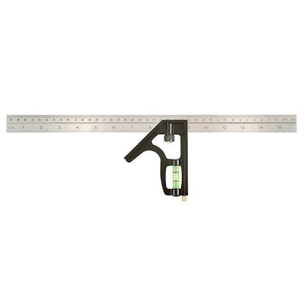 Combo Square, 16 in. L, in/mm Graduations MPN:420EM-S