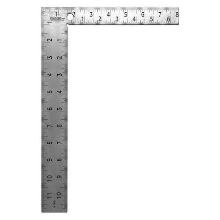 Framing Square, 12x1-1/2 in, 1/8, 1/16 Grad MPN:CS10
