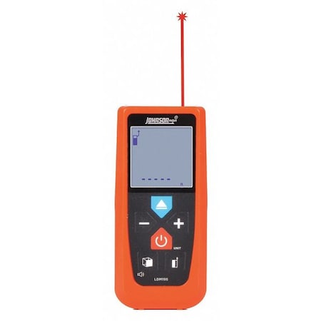 Laser Distance Meter, Indoor, 196 ft. MPN:LDM195
