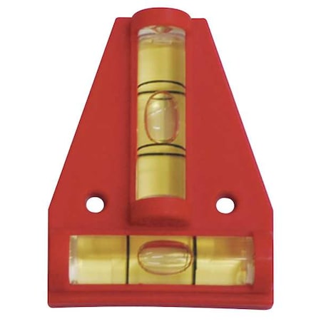 Cross Check Level, Acrylic, 2-1/4 In, PK10 MPN:SM125