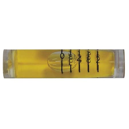 Level Vial, Acrylic, 1.750 In L, PK25 MPN:SM909